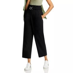 10 Crosby Derek Lam Atto Paperbag Waist Pants w/Belt EUC Size 6